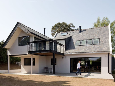 Maison après rénovation d'ampleur